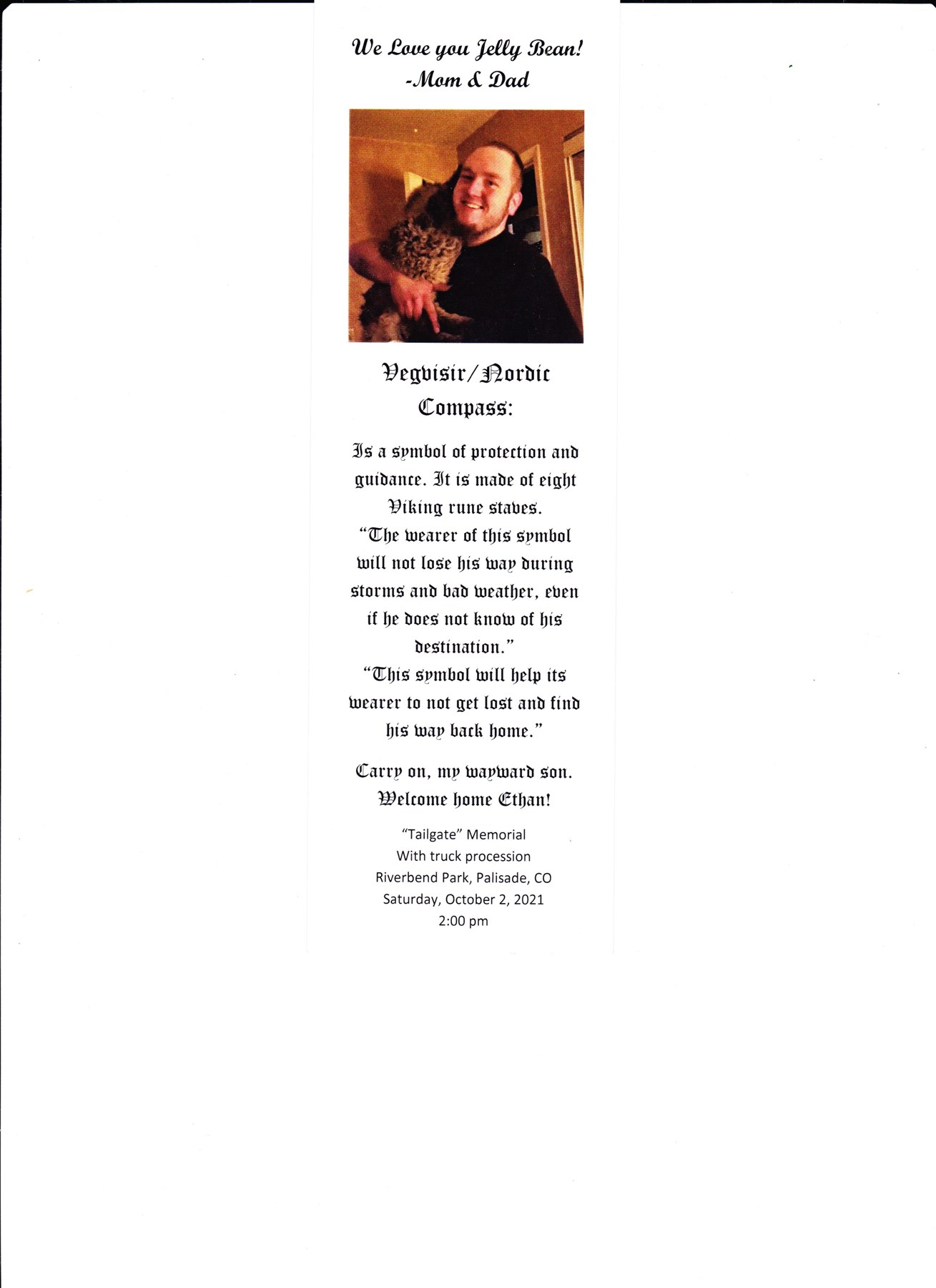 Obituary of Ethan Jeffrey Betz