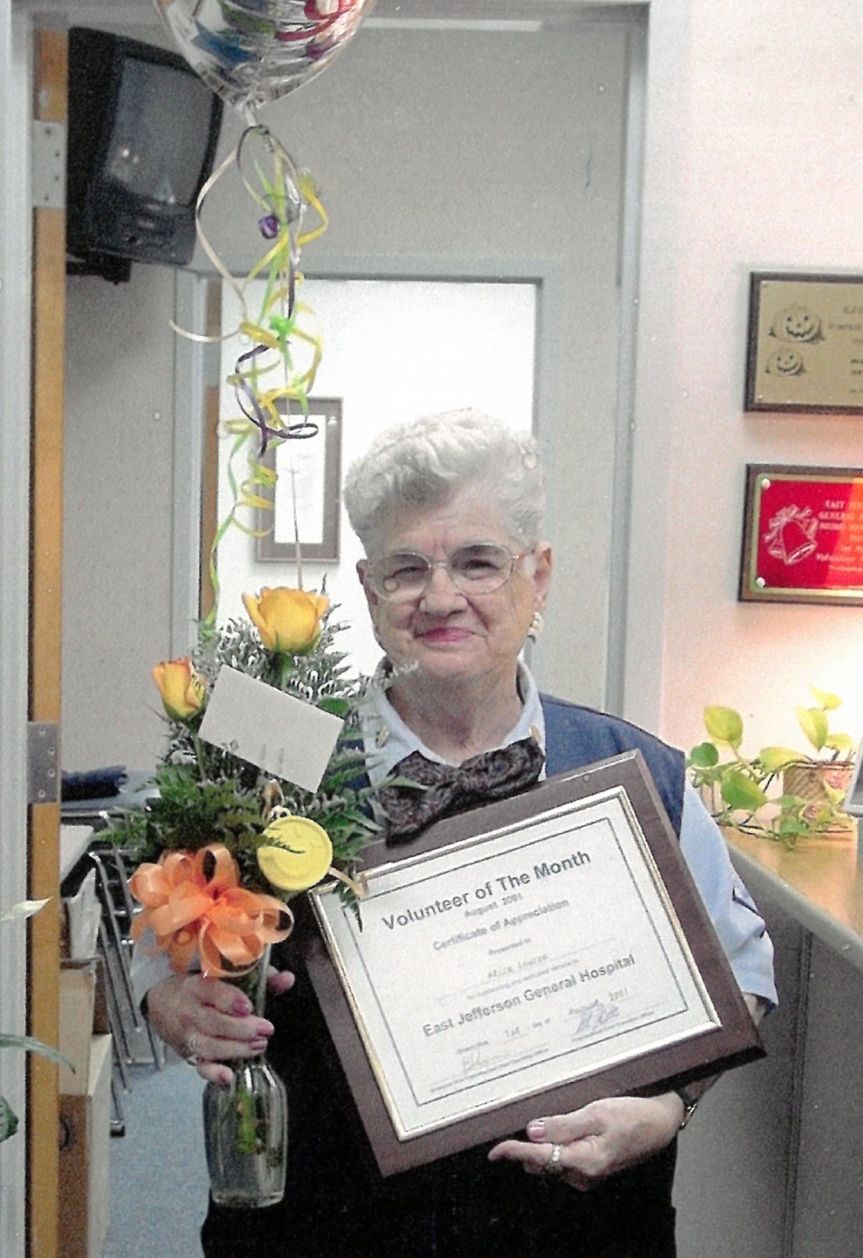 Obituary of Alice Marie Pechon Liuzza