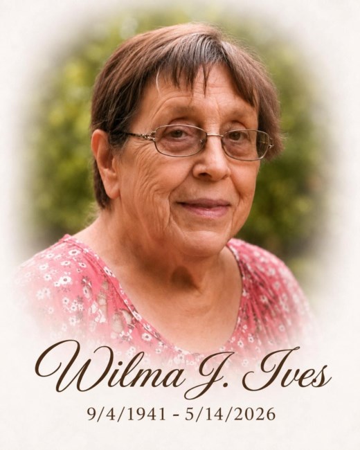 Obituary of Wilma Janet Ives