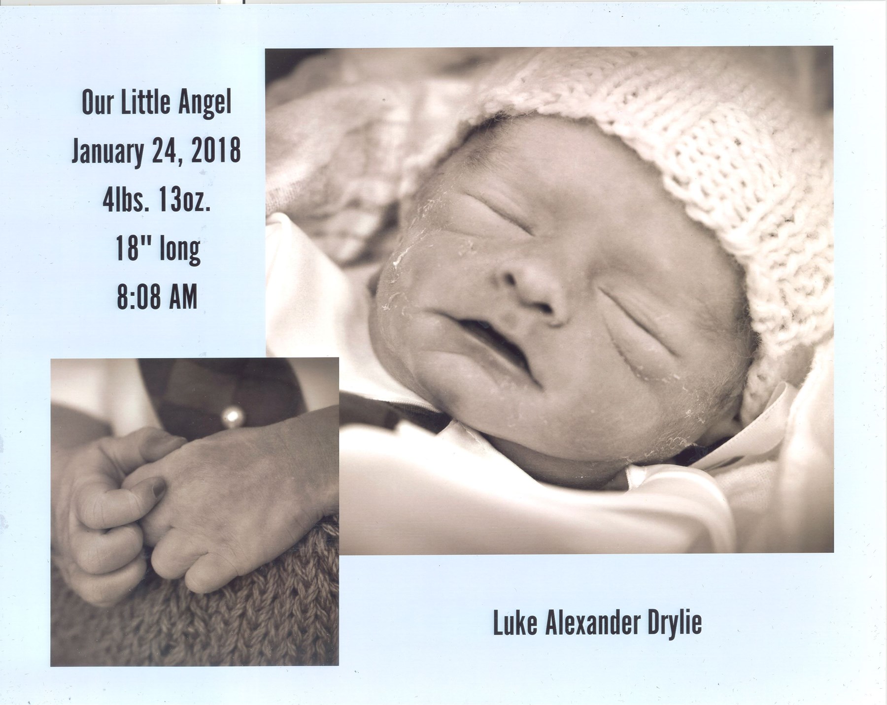 Obituary of Luke Alexander Drylie