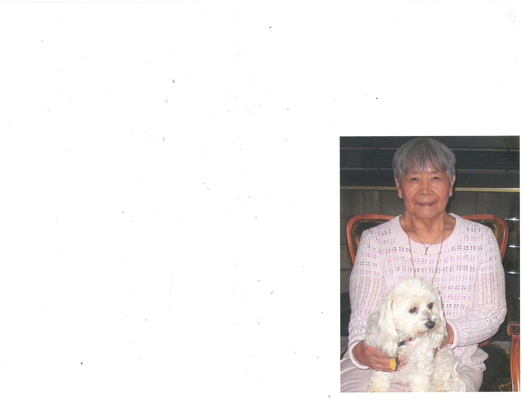 Obituary of Jeanne Aiko Turnage