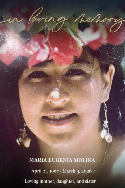 Obituary of Maria Eugenia Molina