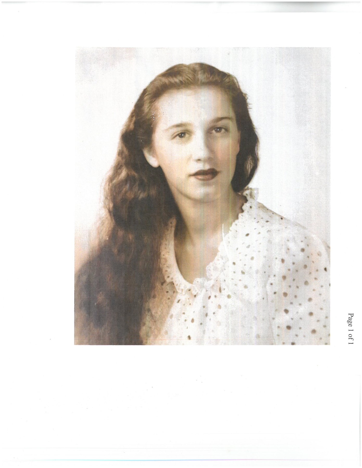 Obituario de Mae Rose Evans