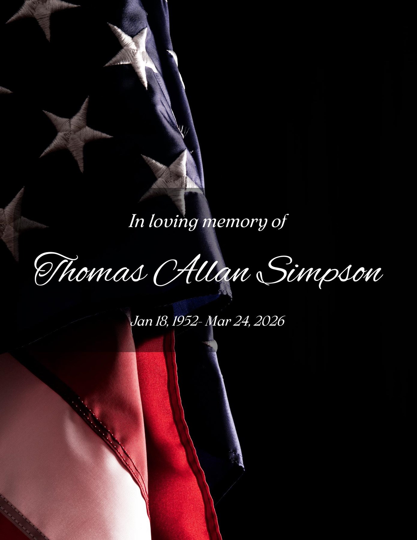 Obituary of Thomas Allan Simpson