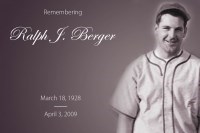Obituario de Ralph John Berger
