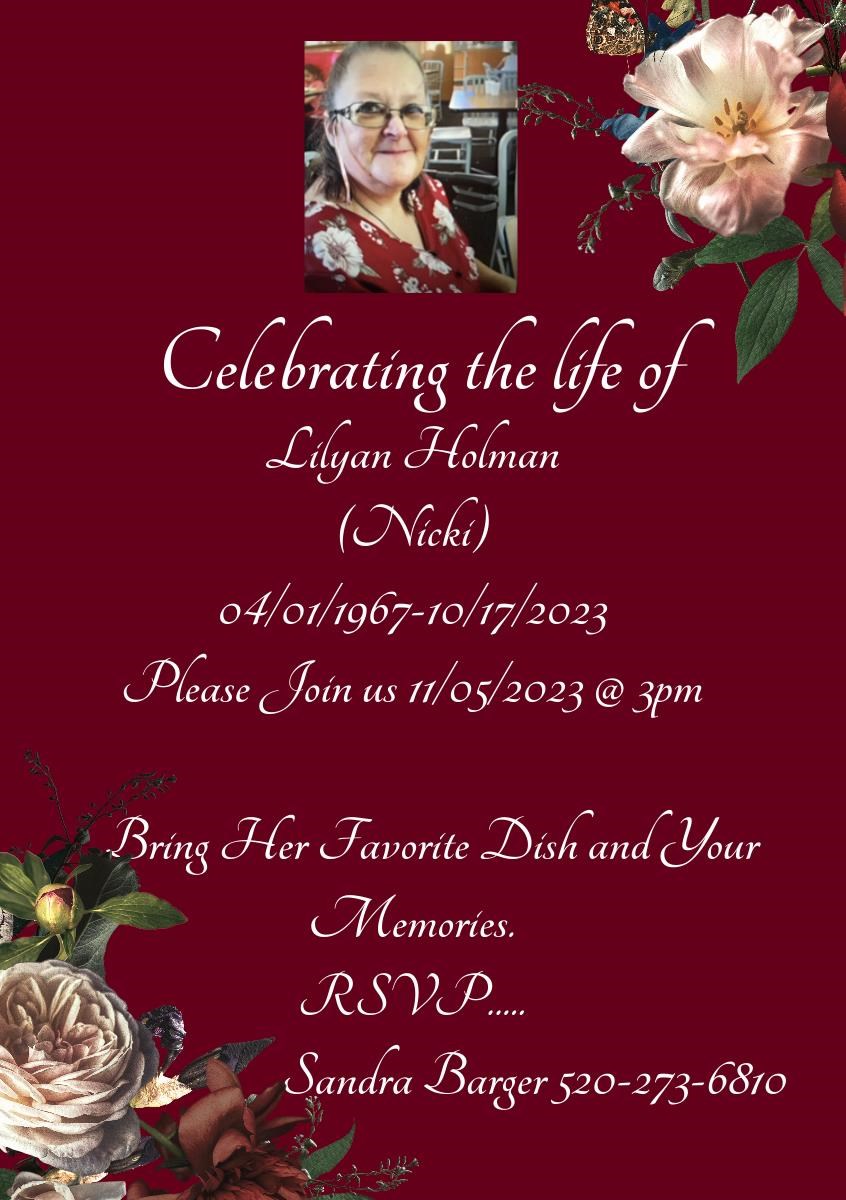 Obituary of Lilyan Nicole Holman