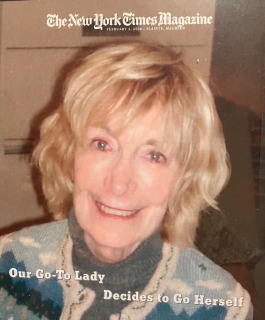 Obituary of Maureen Winifred Horgan