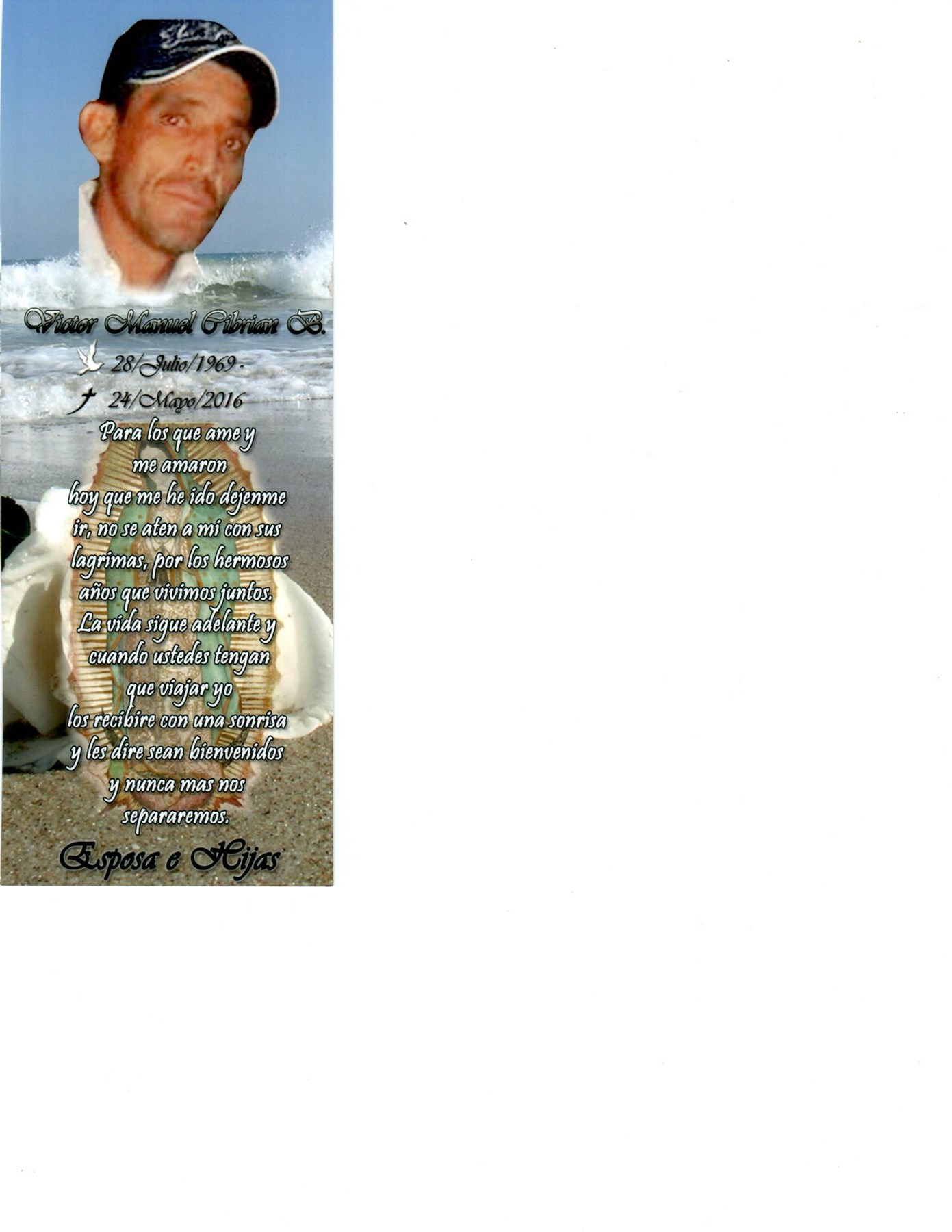 Obituary of Victor Cibrian