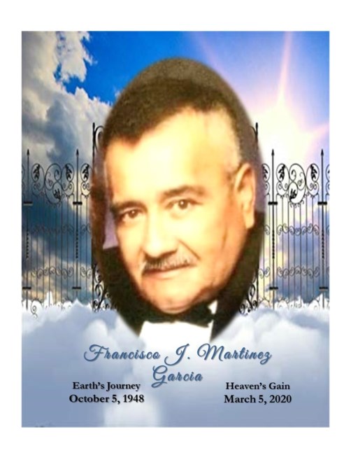 Avis de décès de Francisco J. Martinez-Garcia