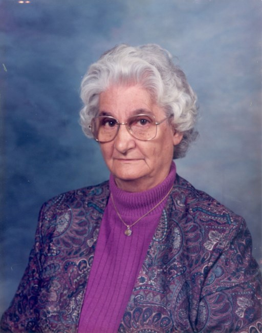 Obituary of Mildred Barefoot Peacock