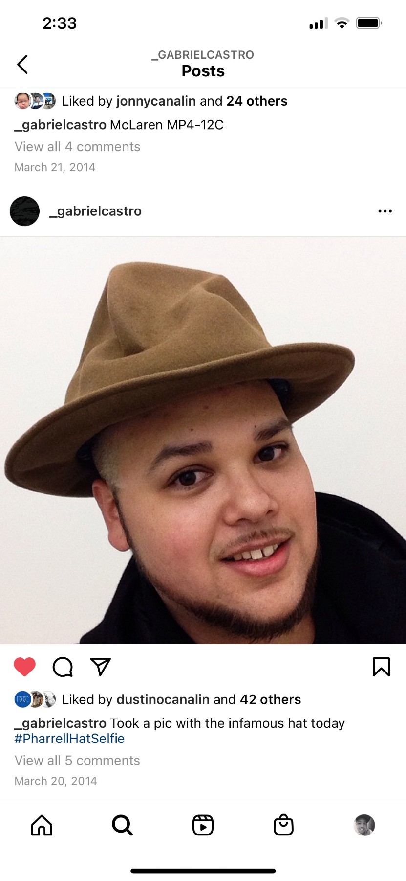 Obituary of Gabriel Patrick Castro