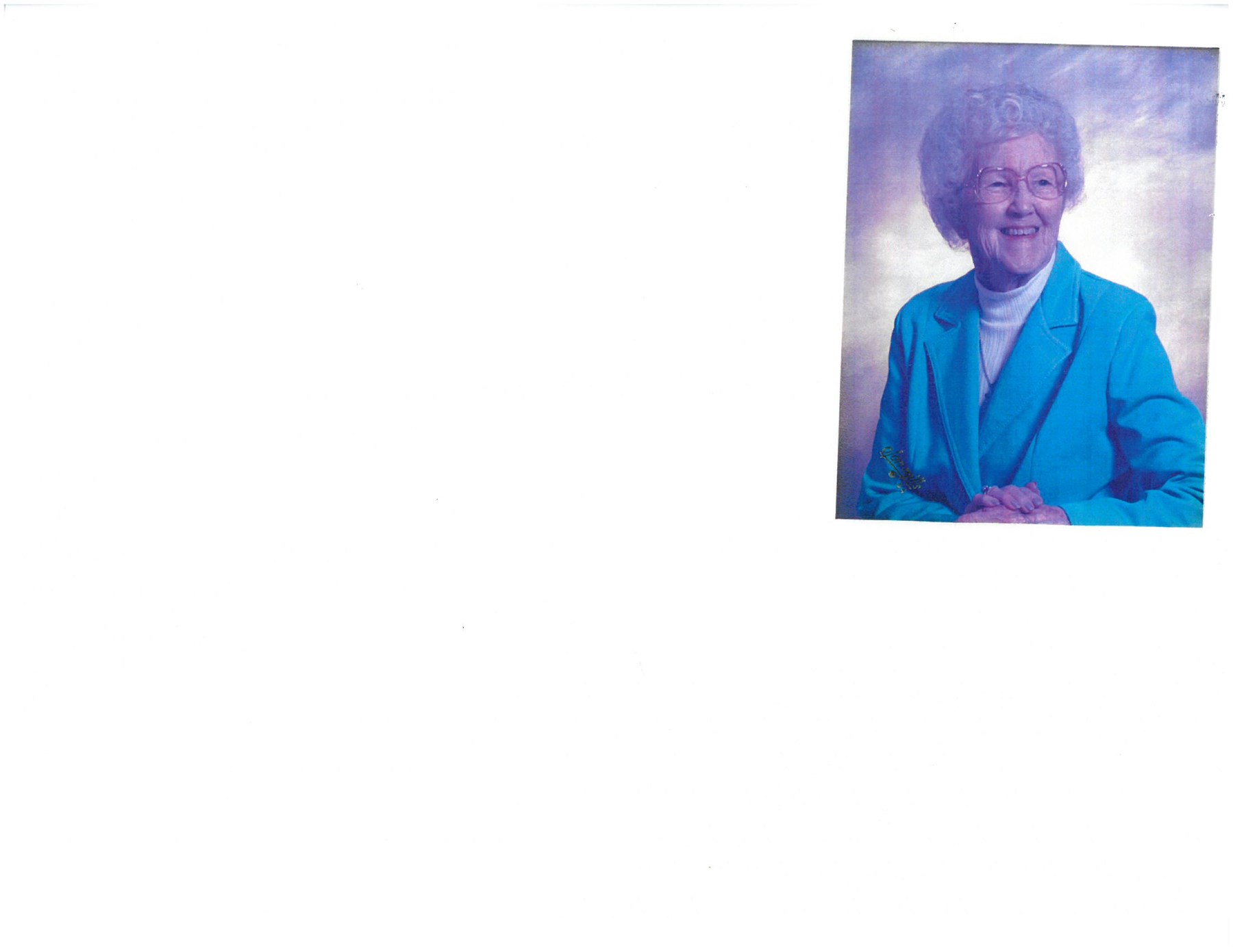 Obituary of Virginia Reba Henderson