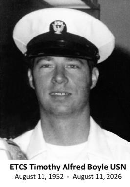 Obituary of Timothy Alfred Boyle