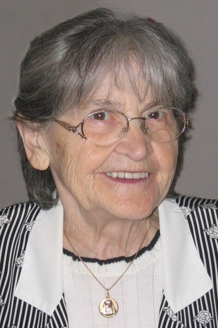 Avis de décès de Yvonne Blackburn