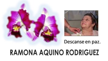 Obituary of Ramona "Monina" Aquino Rodríguez