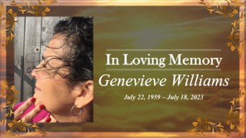Obituary of Genevieve Williams