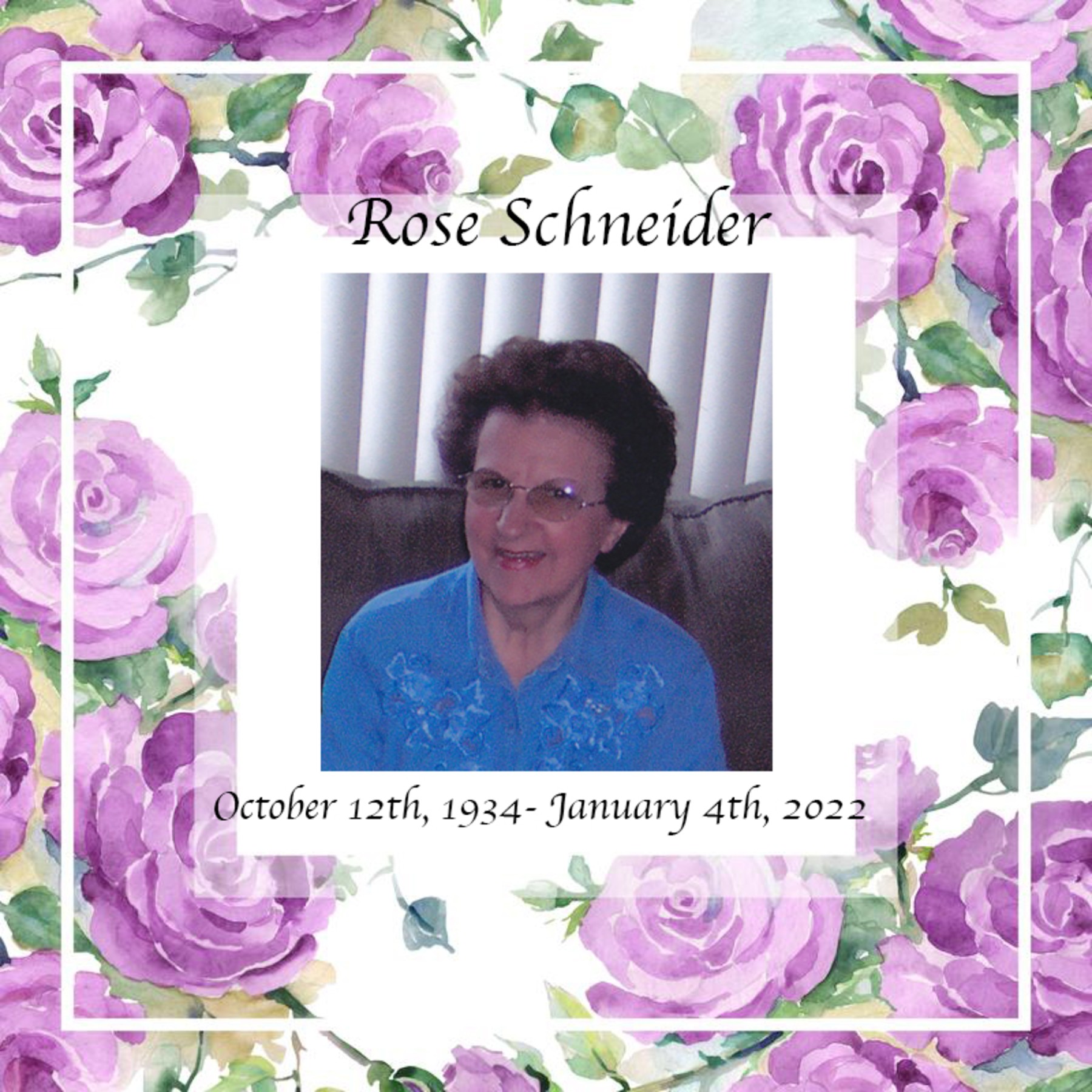 Rose N. Schneider Obituary - Massapequa, NY