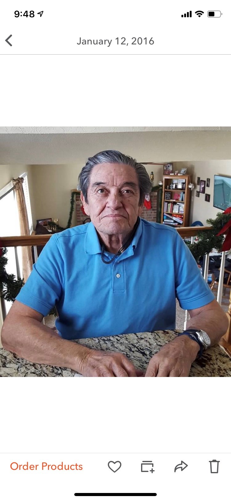 Obituary of Blas Yslas