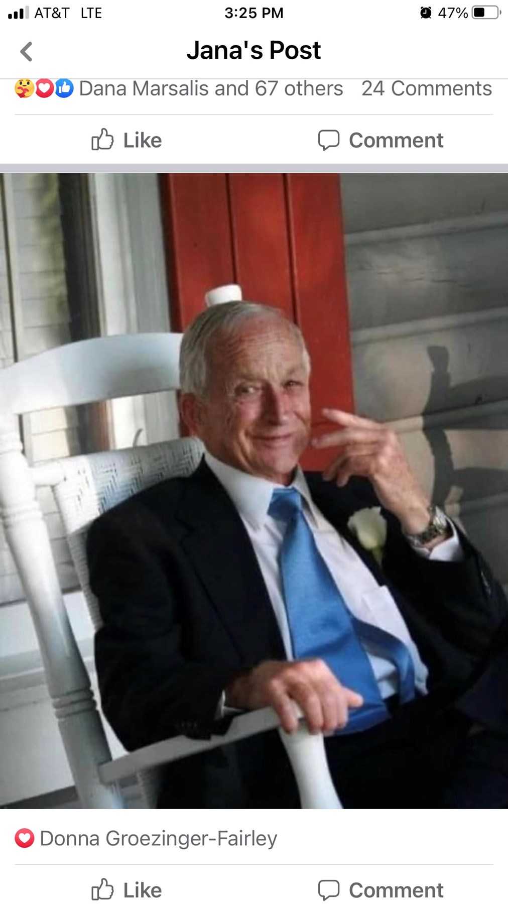 Obituary of Charles Allen Fairley