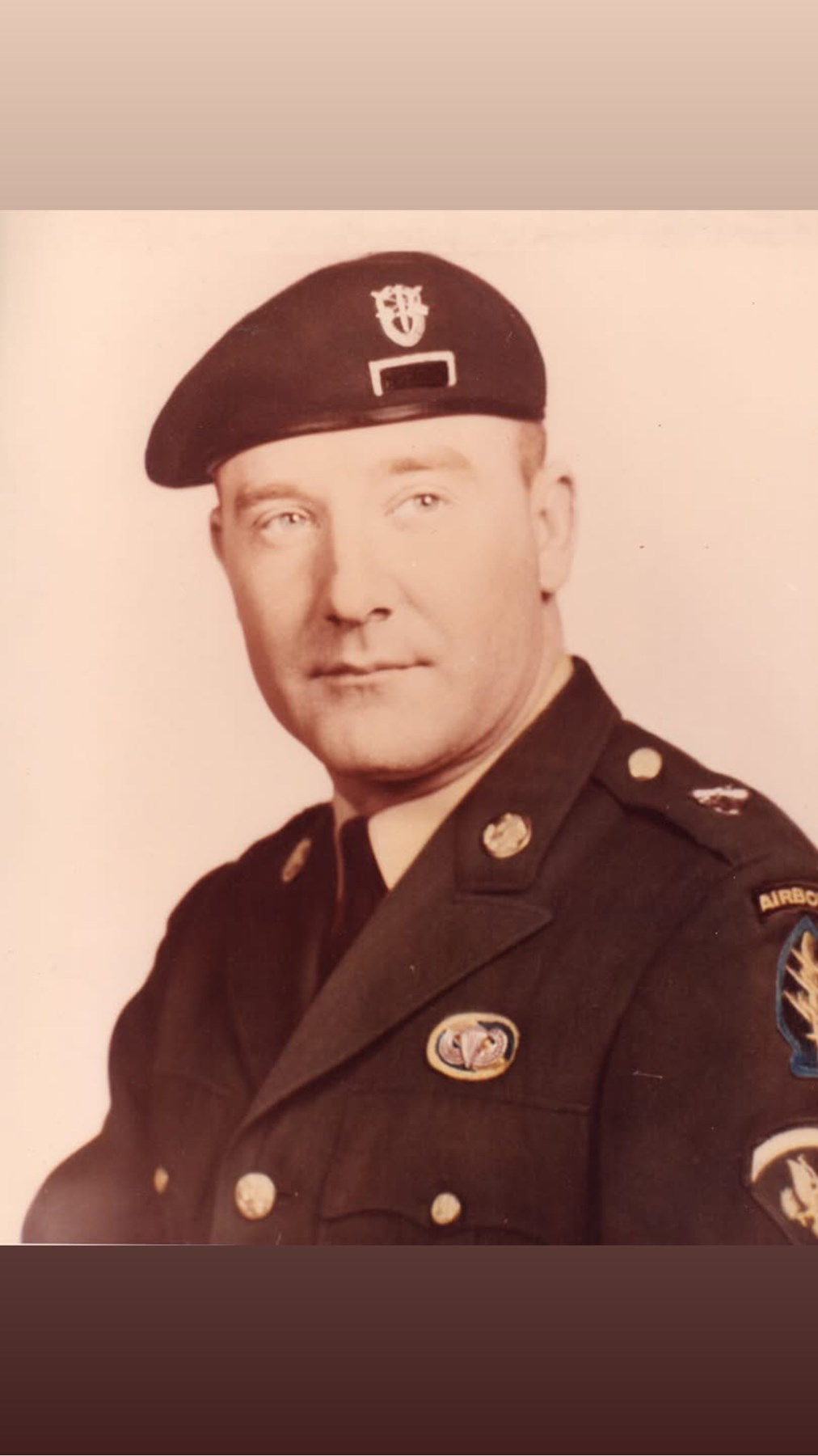 Avis de décès de SGM Curtis F Clark, U.S. Army (Ret.)