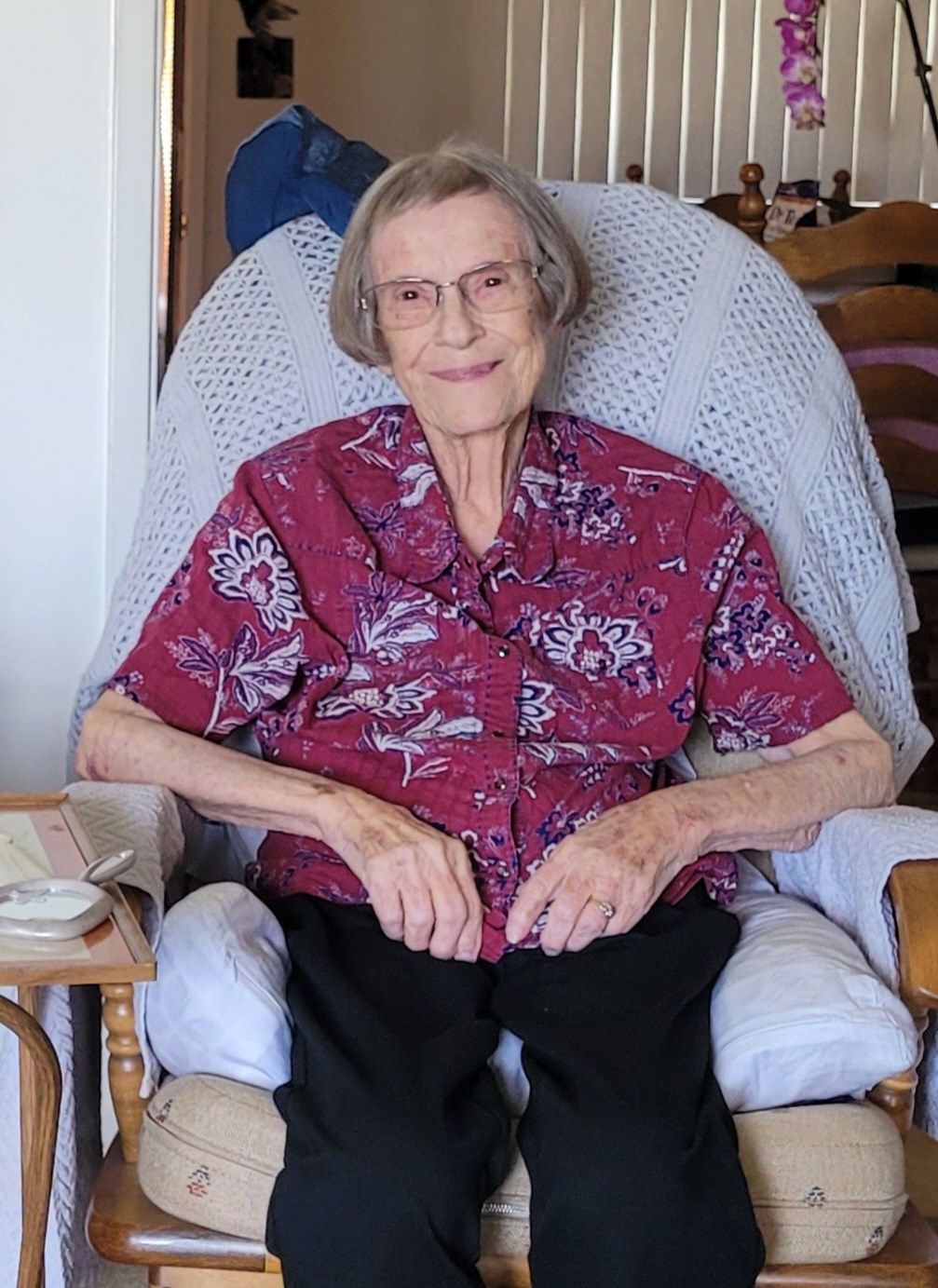 Obituary of Anna M Throop