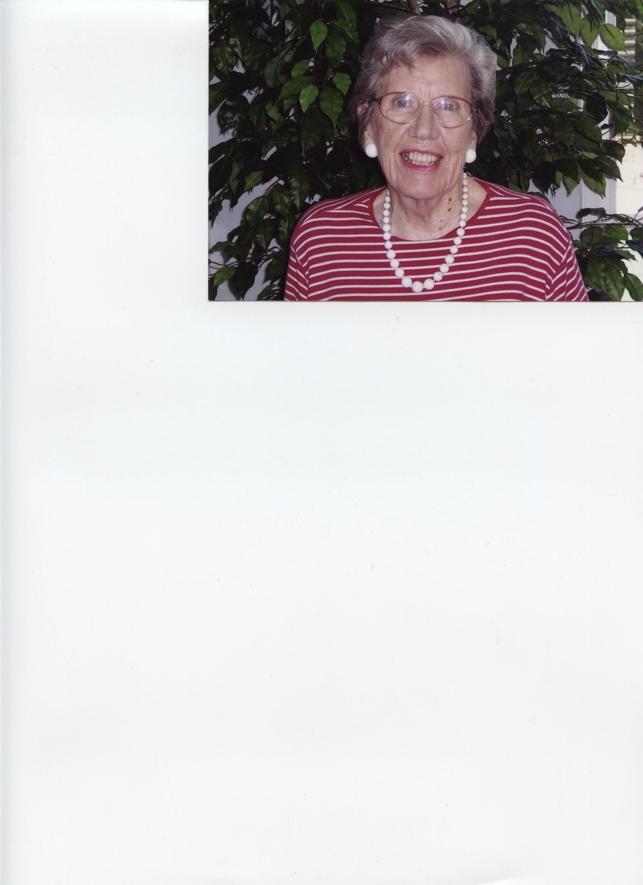 Obituary of Mary Ruth Ashmead