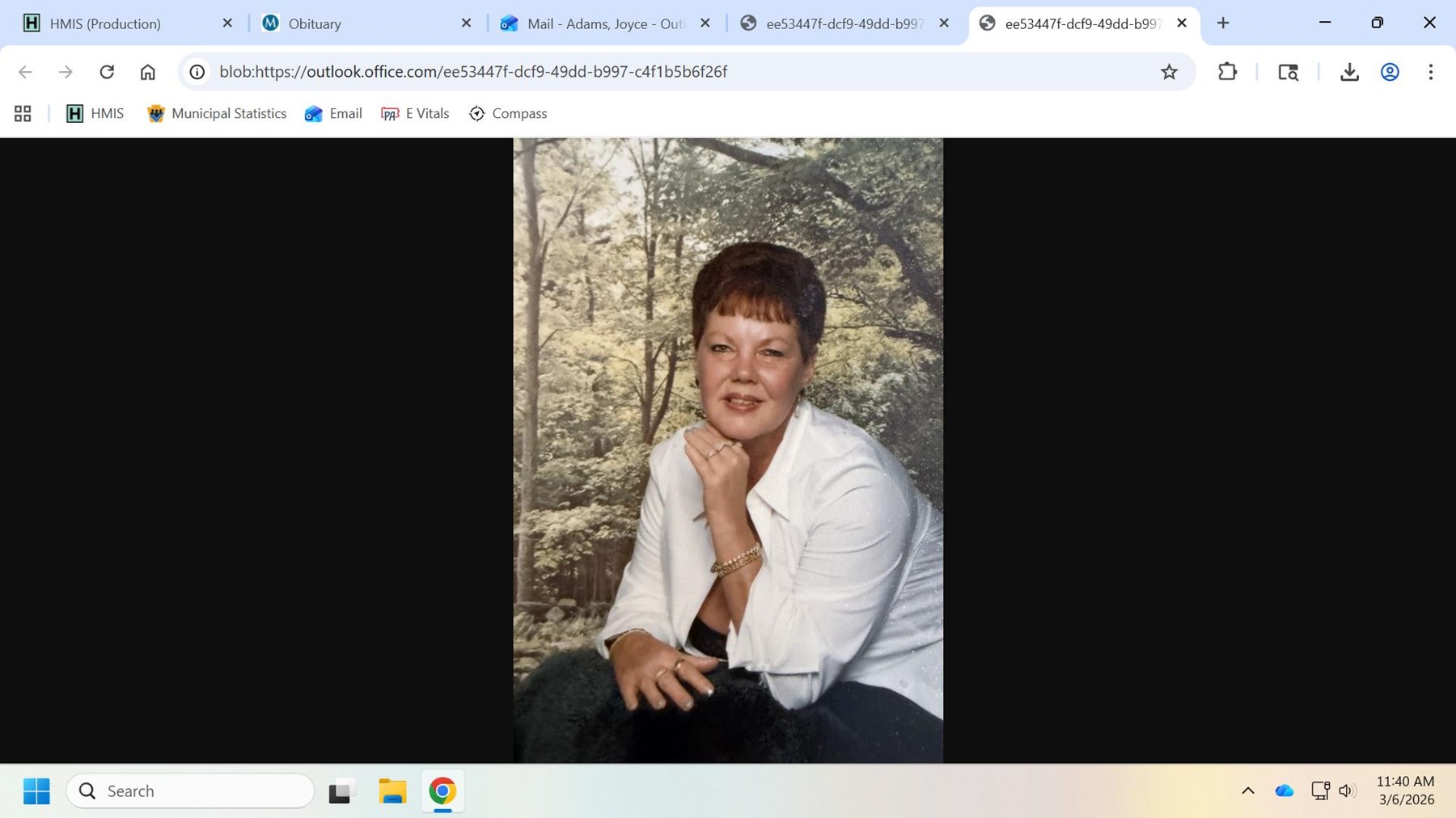 Avis de décès de Delores Charleen Searnock