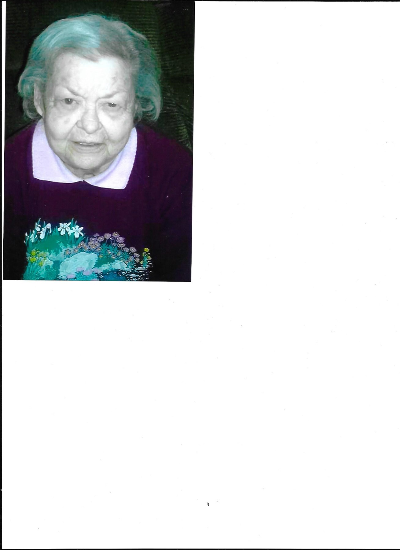 Obituary of Mary Louise Wilder