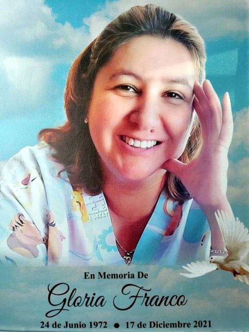 Obituary of Gloria Franco