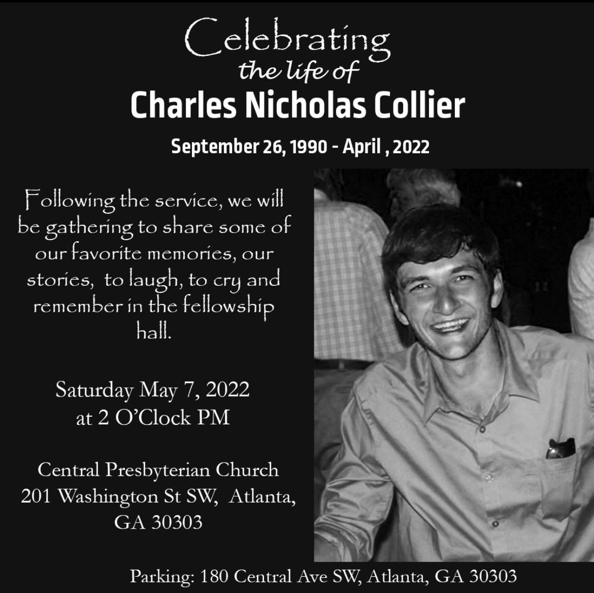 Obituary of Charles Nicholas Collier