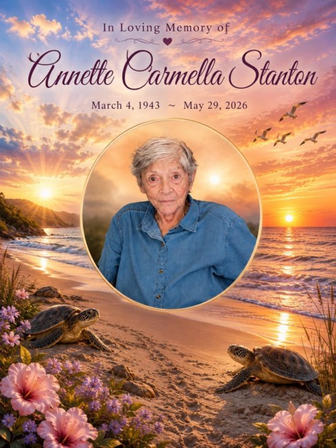 Obituary of Annette Carmella Stanton