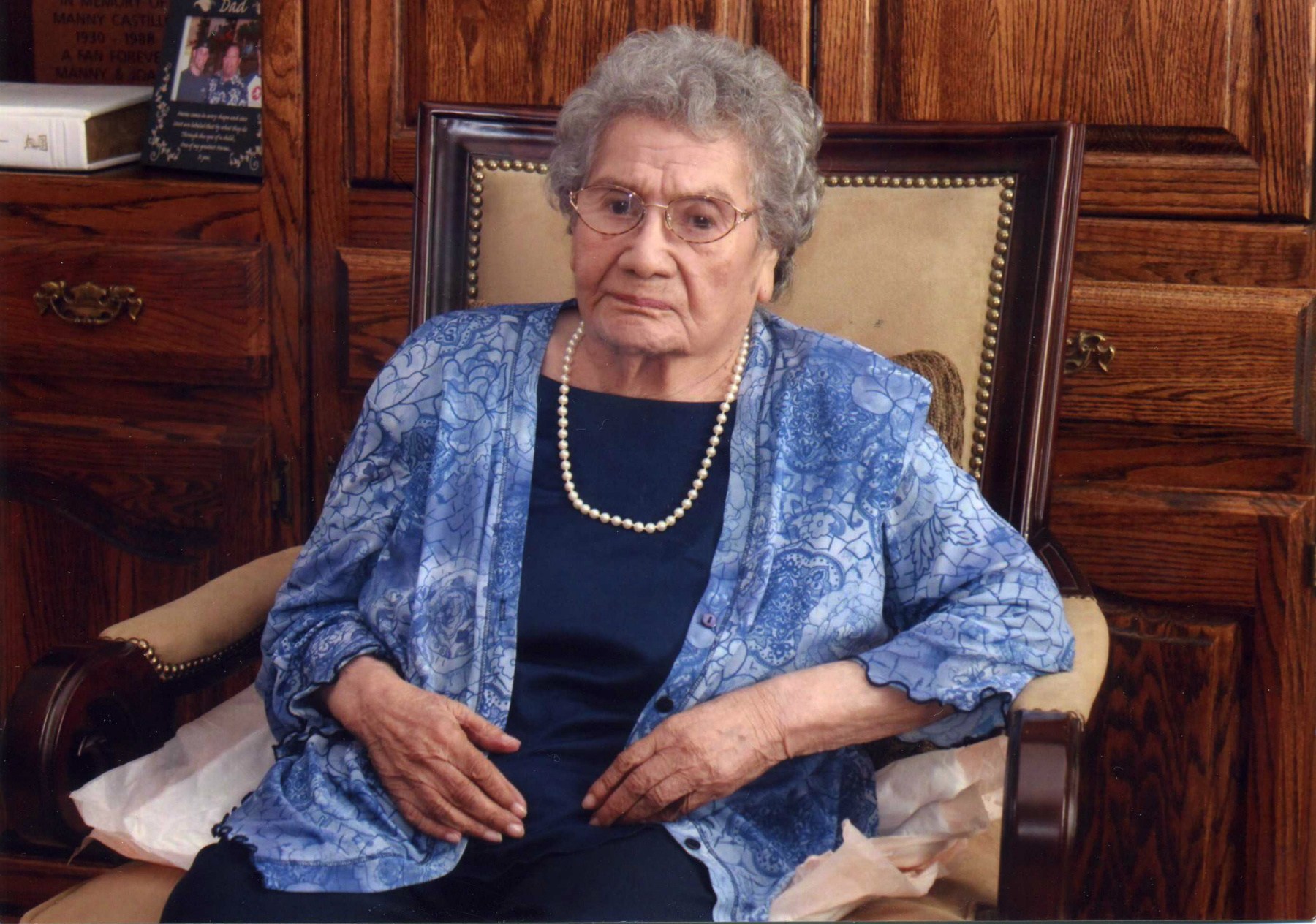 Obituario de Antonia Meza