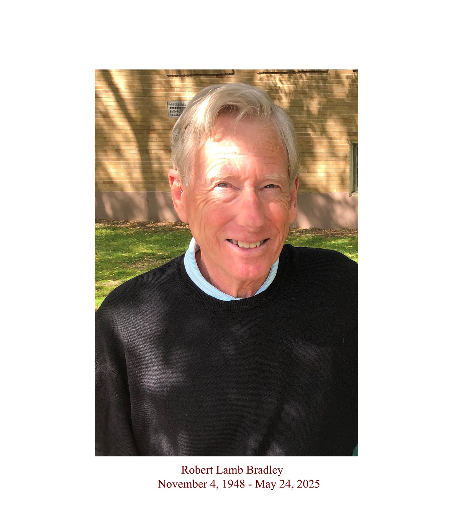 Obituary of Robert Lamb Bradley