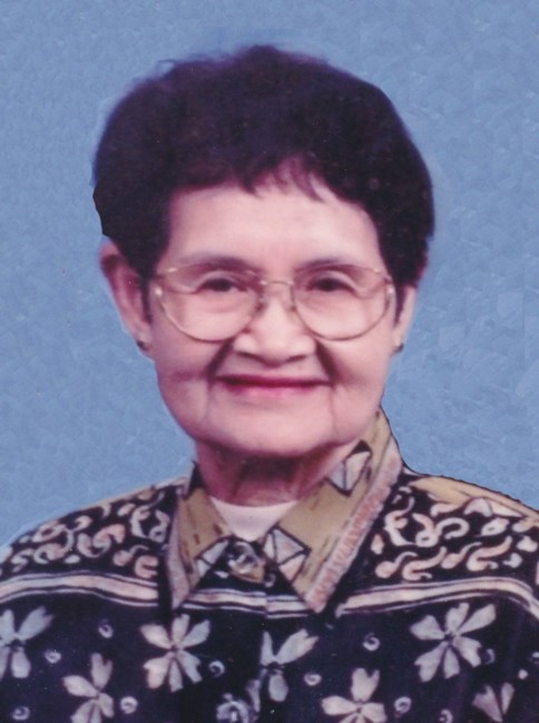 Obituary of Gloria V Trias