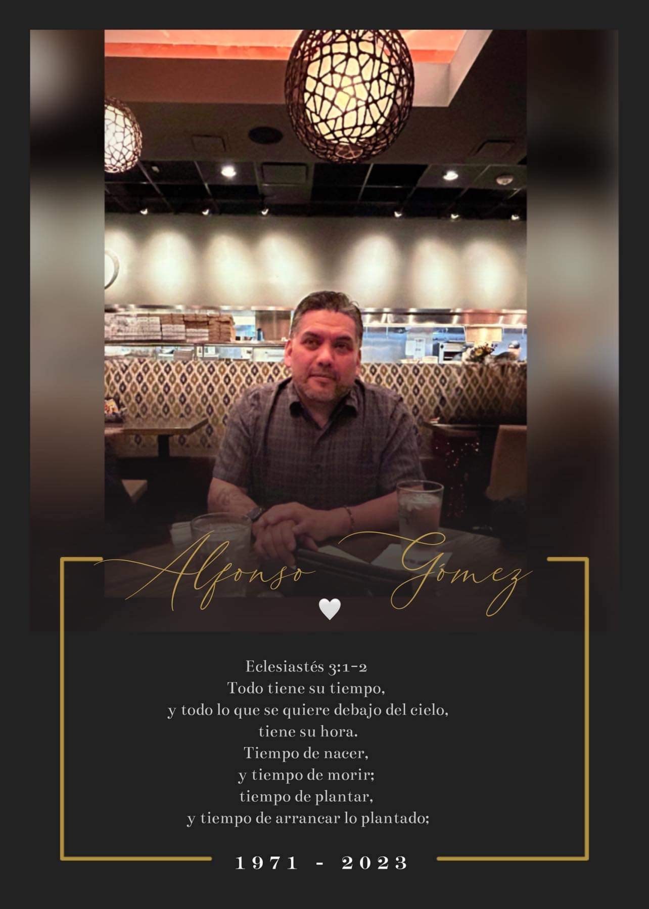 Alfonso Gomez Coronel Obituary Portland, OR