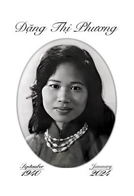 Obituary of Phuong Thi Dang