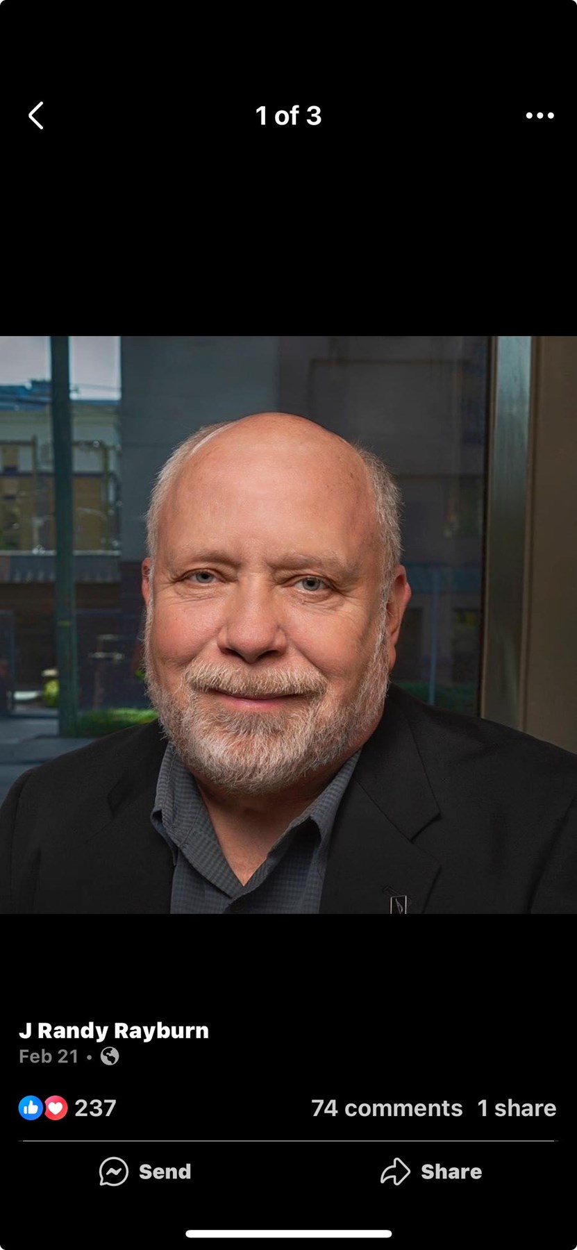 Avis de décès de John Randall "Randy" Rayburn