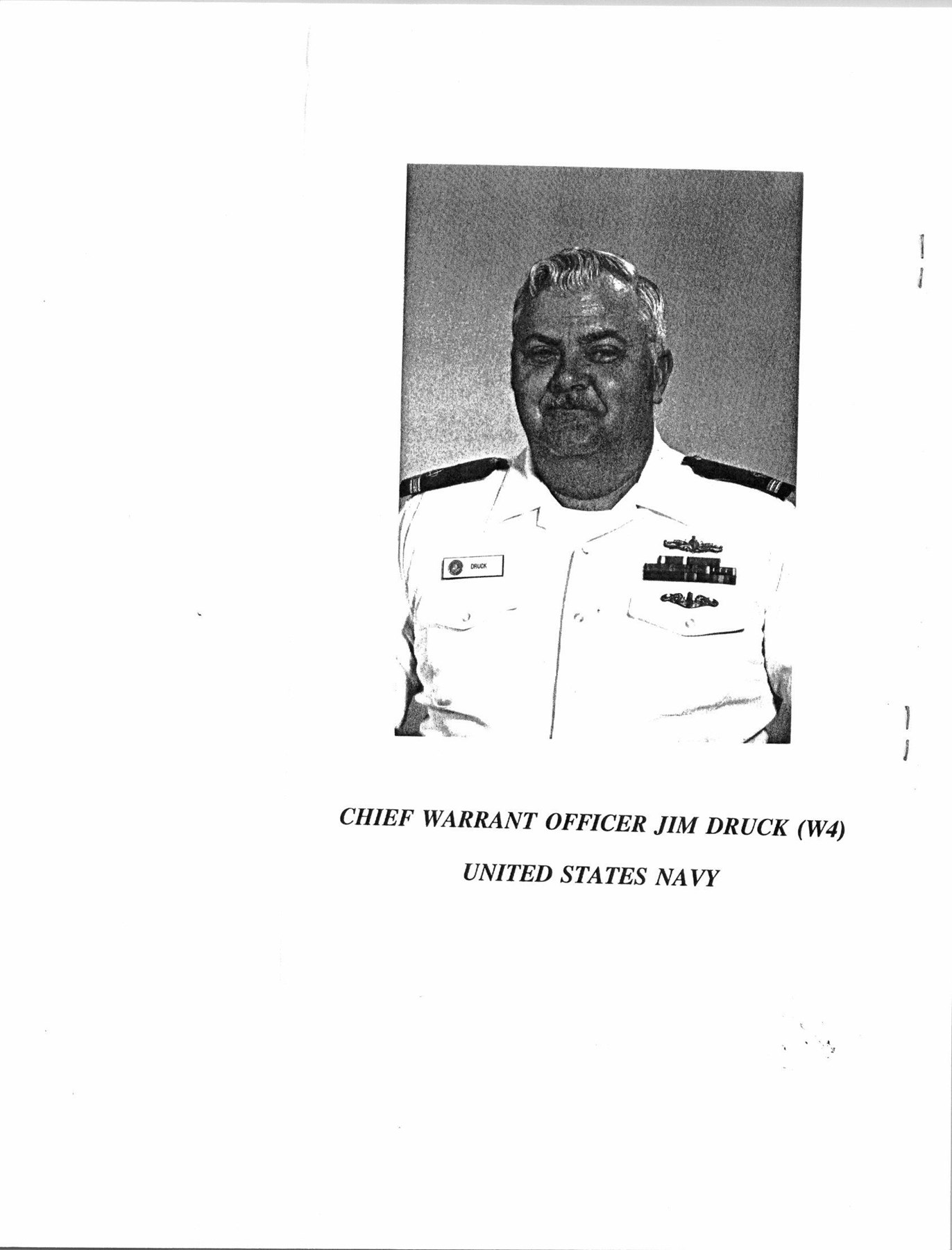 Obituary of James Fredric Druck