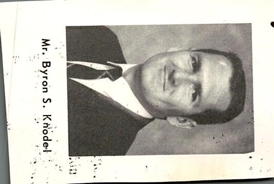 Obituario de Byron Shelby Knodel