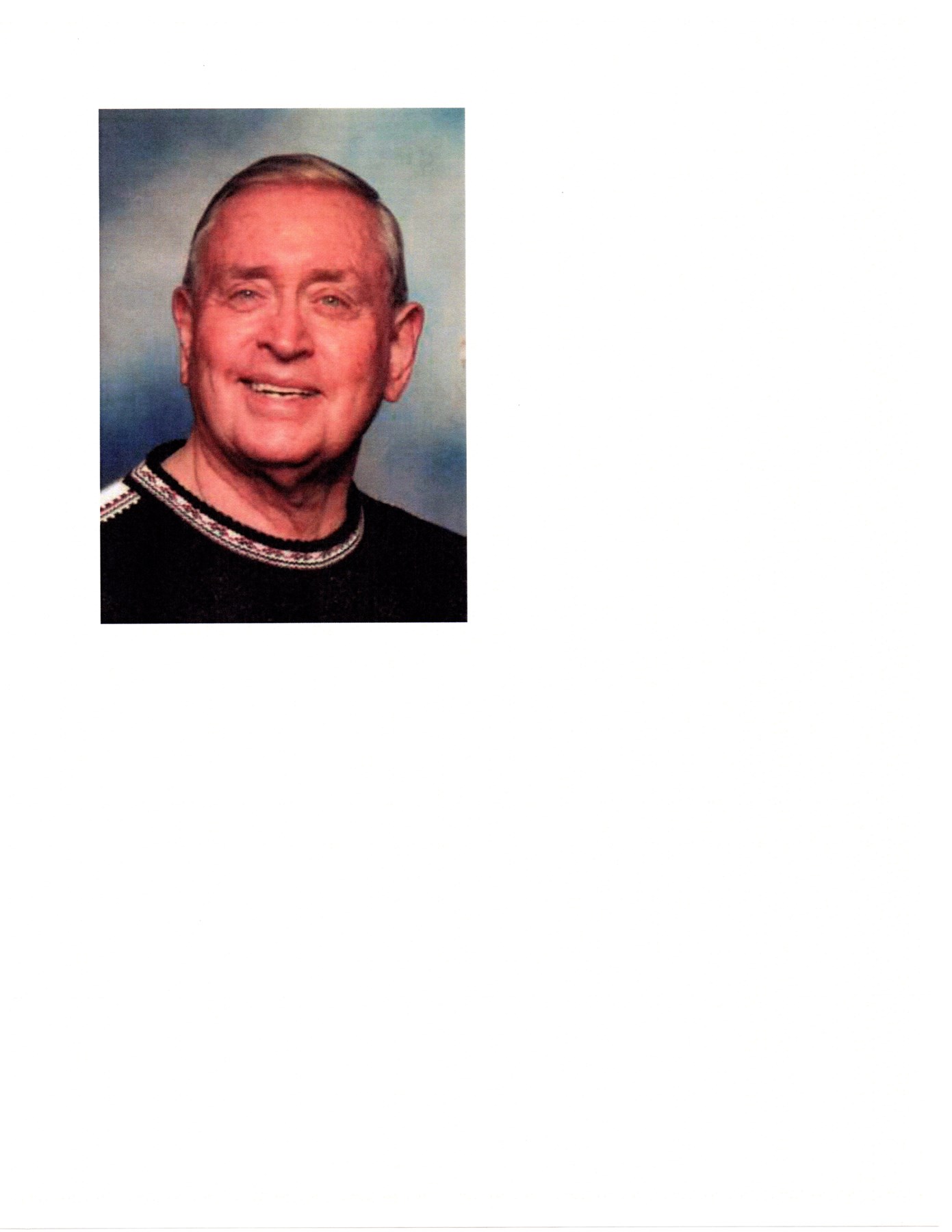 Obituary of Rev. Jack Dorr Hudson
