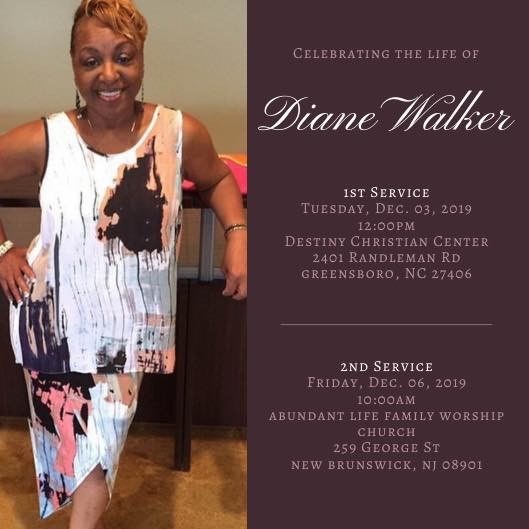 Obituary of Diane Grace Walker