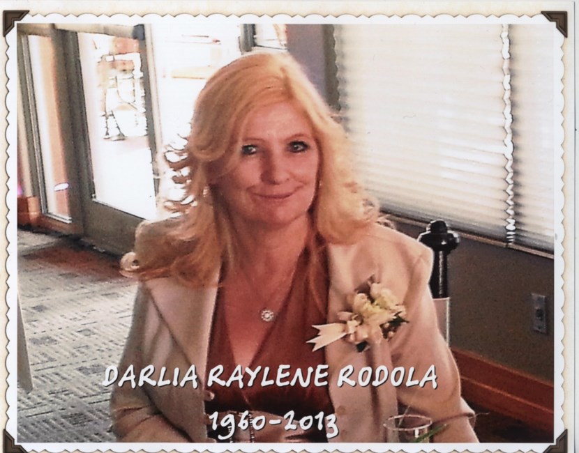 Obituary of Darlia Relene Rodola