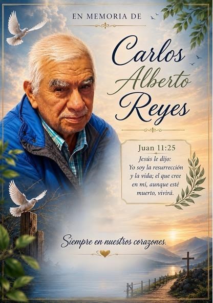 Obituary of Carlos Alberto Reyes