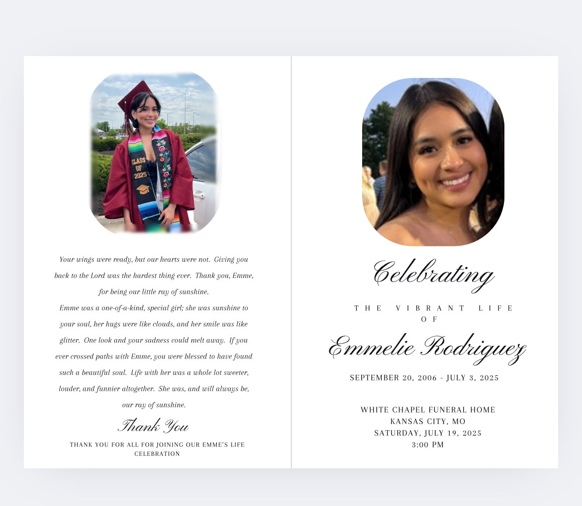 Obituary of Emmelie Rodriguez