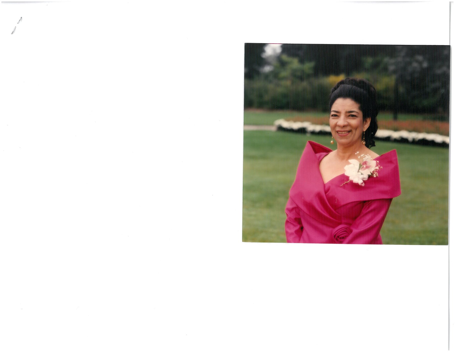 Obituary of Yvette Cecelia Camacho