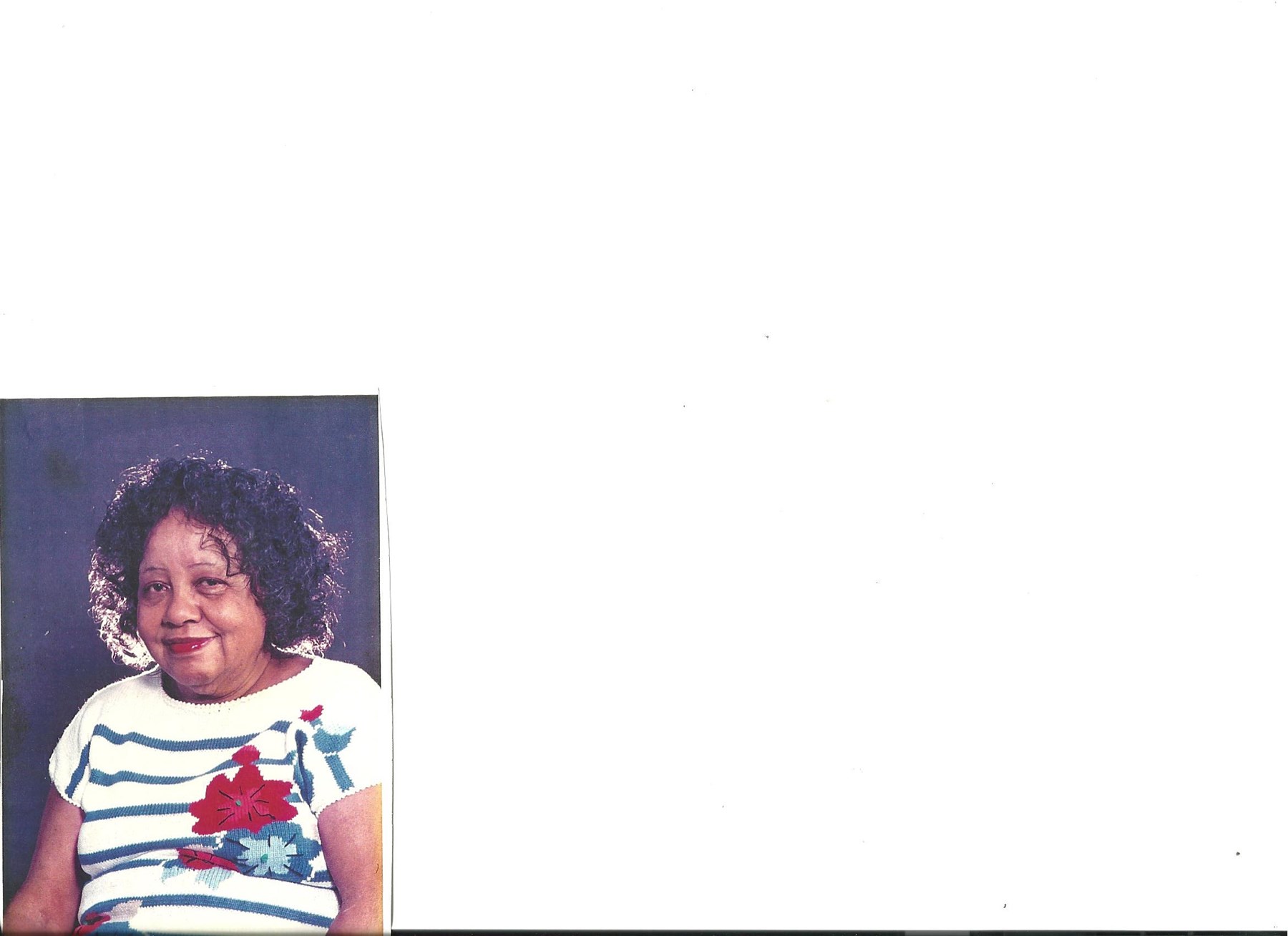 Obituary of Ola Mae Thompson