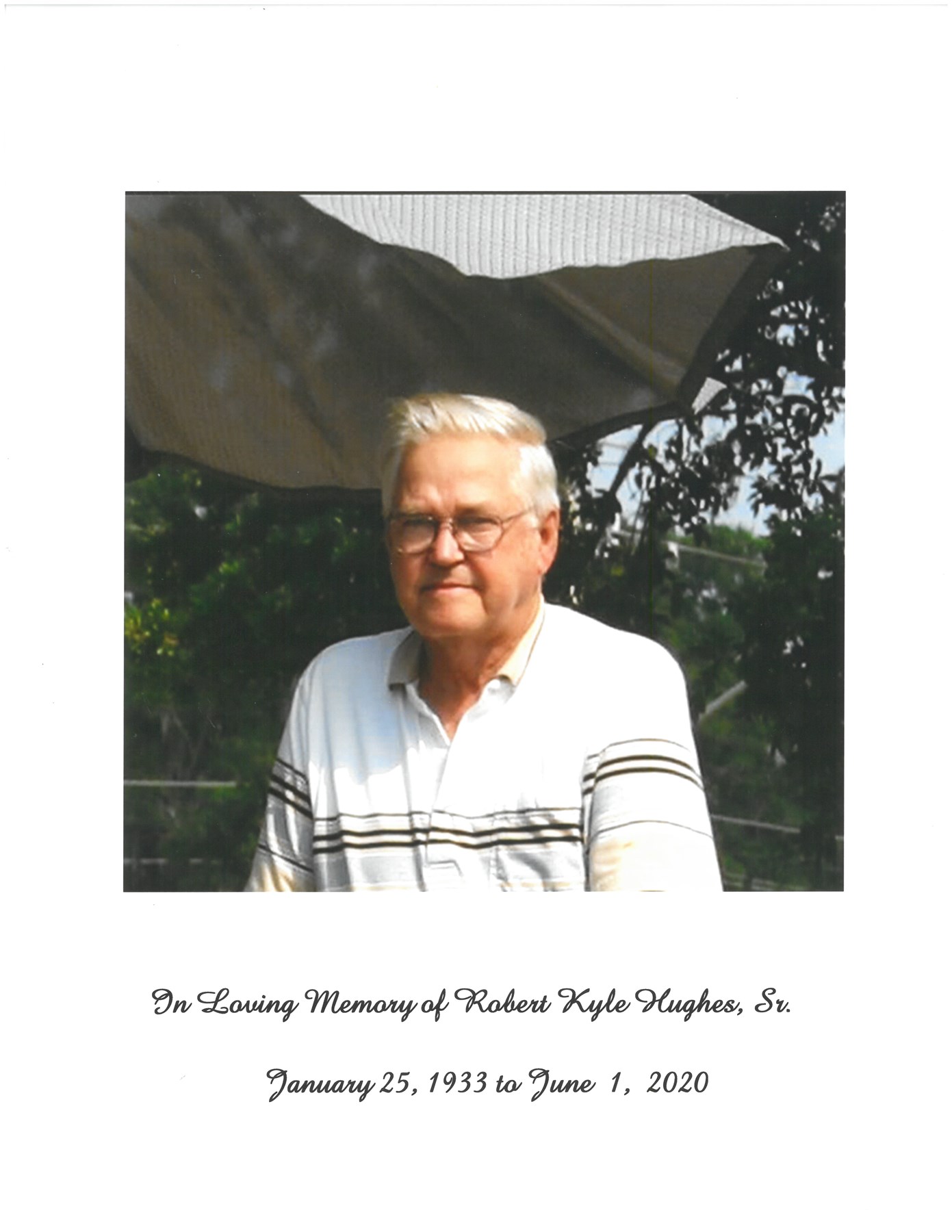 Obituary of Robert K Hughes