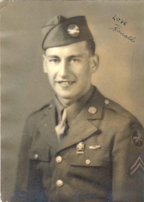 Obituary of Harold Ervin Miller