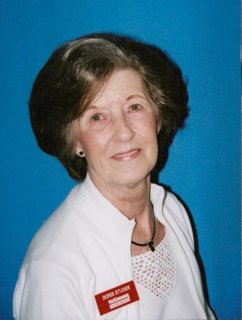 Obituario de Doris Maxine Studer