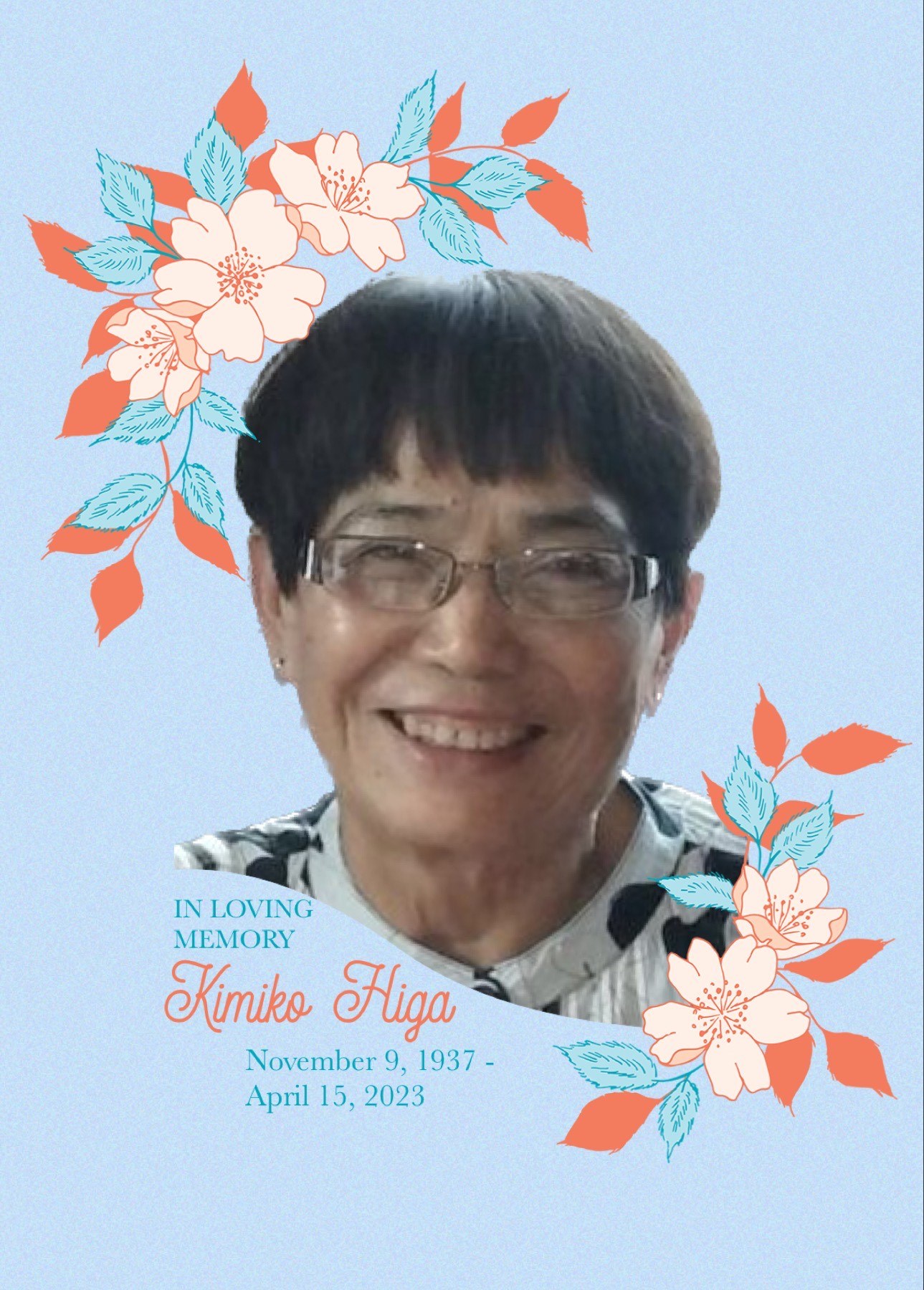 Obituary of Kimiko Higa